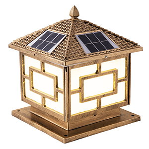 solar column headlight